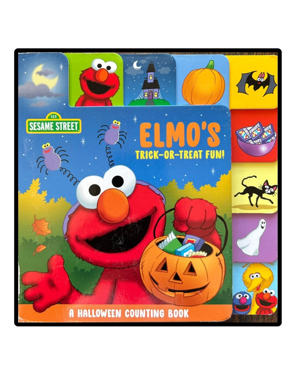 BUNDLE & SAVE🎃Sesame Street Elmo’s Trick or Treat Fun Halloween Counting Book